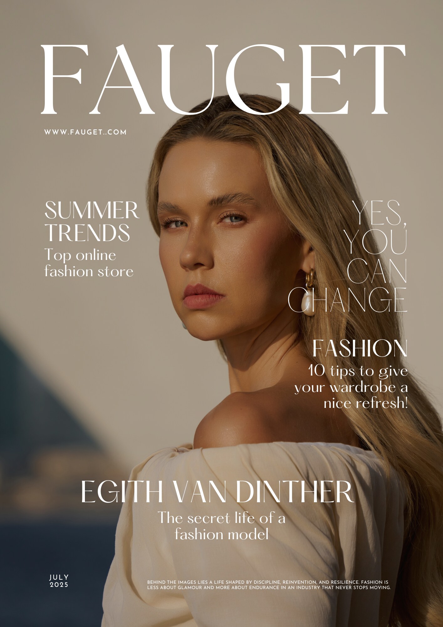 Editorial fashion image